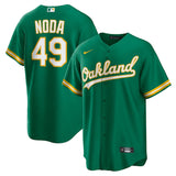 Oakland Athletics #49 Ryan Noda Alternate Men Jersey - Kelly Green