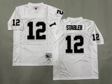 Oakland Raiders #12 Ken Stabler Los Angeles Raiders Style 2