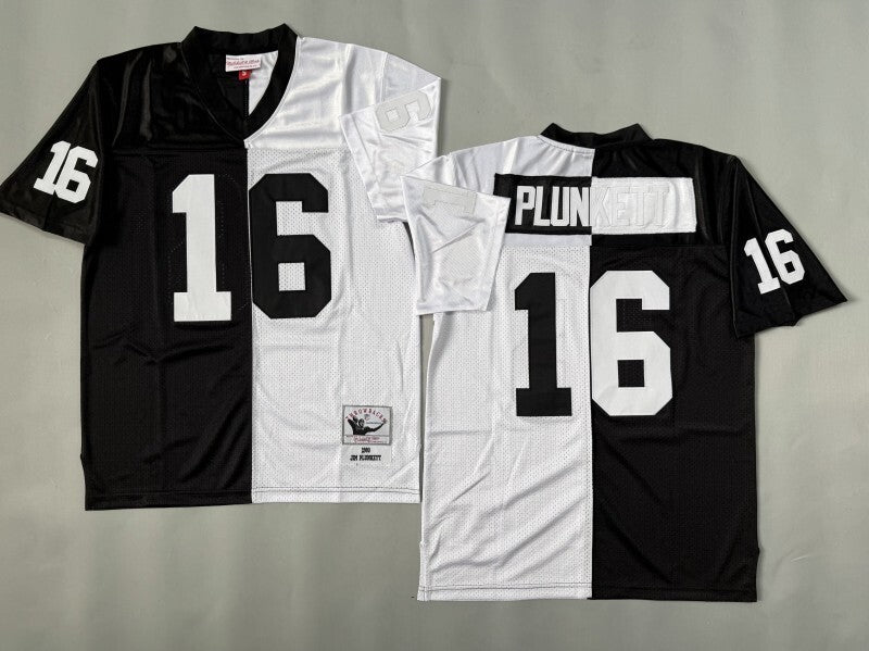 Oakland Raiders #16 Jim Plunkett Los Angeles Raiders Style 6