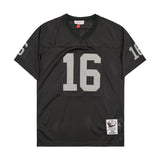 Oakland Raiders #16 Jim Plunkett plunkett#16 Black Style 2