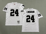 Oakland Raiders #24 Charles Woodson Los Angeles Raiders Style 3