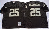 Oakland Raiders #25 Fred Biletnikoff Throwback Style 2