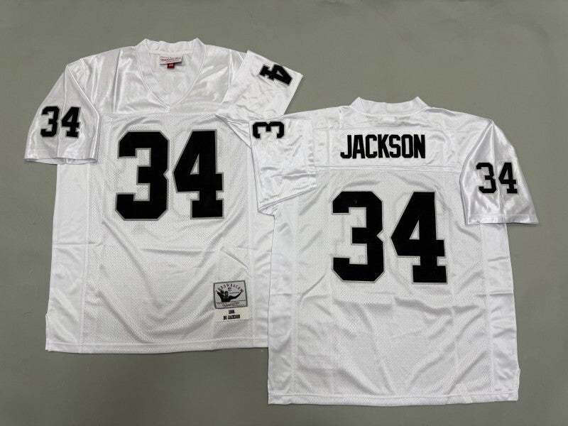 Oakland Raiders #34 Bo Jackson Los Angeles Raiders Style 2