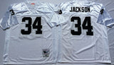 Oakland Raiders #34 Bo Jackson Throwback Style 1