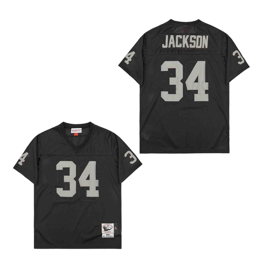 Oakland Raiders #34 Bo Jackson #JACKSON Black 34 #