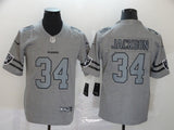 Oakland Raiders #34 Retro Hemp Gray 251