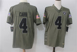 Oakland Raiders #4 Derek Carr Style 2