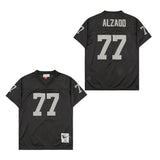 Oakland Raiders #77 Lyle Alzado alza00#77 Black Style 3