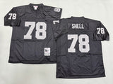 Oakland Raiders #78 Art Shell Los Angeles Raiders Style 2