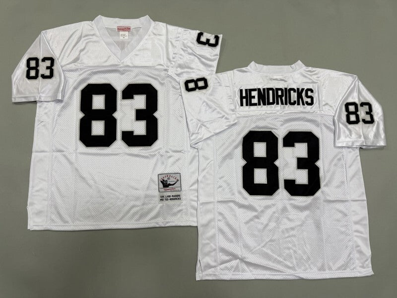 Oakland Raiders #83 Ted Hendricks Los Angeles Raiders Style 2