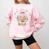 Oh Come Let Us Adore Him Sweatshirt, Coquette Bow Christmas Tree Sweatshirt, Nativity Scene Christmas, Oh Holy Night