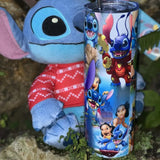 Ohana 20oz Stainless Steel Tumbler with lid and straw