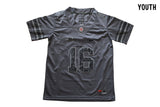 Ohio Pattern Dark Gray Youth 16 Front