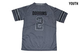 Ohio Pattern Dark Gray Youth 2 Back