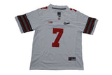 Ohio State Diamond White 7 Haskins JR. Front