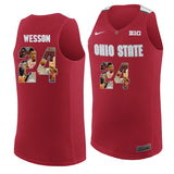 Ohio State Wesson 24 Scarlet