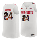Ohio State Wesson 24 white