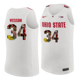 Ohio State Wesson 34 white