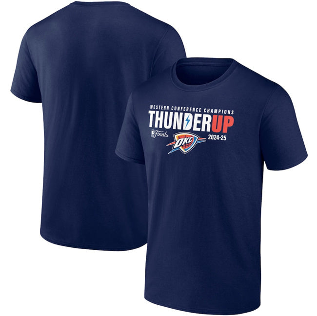 Oklahoma City Thunder Navy 2025 Western Conference Champions Hometown Collection