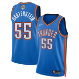 Oklahoma City Thunder #55 Isaiah Hartenstein Unisex 2025 NBA Finals Swingman Jersey - Icon Edition - Blue
