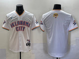 Oklahoma City Thunder #8 Jalen Williams nba Collaboration Style 4