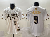 Oklahoma City Thunder #9 Alex Caruso nba Collaboration Style 1
