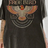 Old School Band Rock Band Tee For Women