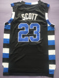 One Tree Hill Ravens #23 Nathan Scott Basketball 23 # Black Jersey Basketball Style 3