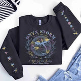 Onyx Storm sweatshirt, Violet Sorrengail sweatshirt, Fourth Wing Dragon Shirt, Basgiath War College Tee, Dragon Rider, Bookish Tee Gift For Book Lover