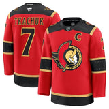 Ottawa Senators #7 Brady Tkachuk Alternate Premium Jersey - Red