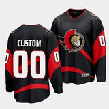 Ottawa Senators #custom-black-special-edition-2.0-breakaway-player-jersey