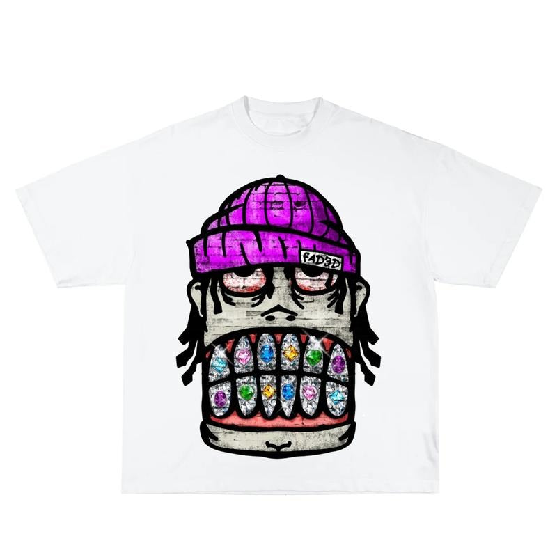 PURPLE HAZE TEE,  Hiphop Shirt, Y2K Tshirt, Grill Shirt, Funny Shirt, Streetwear, Cotton Casual Crew Neck Menswear Tshirt Crewneck, T-Shirt For Unisex , Gift For Men Top Underwear