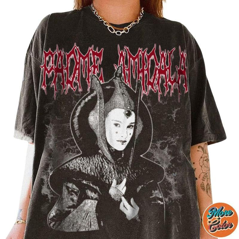 Padme Amidala Revenge Sith Lord Shirt, Cotton Unisex T-Shirt, Crew Neck, Size S- 4XL, Menswear Top, Womenswear Top Underwear Streetwear