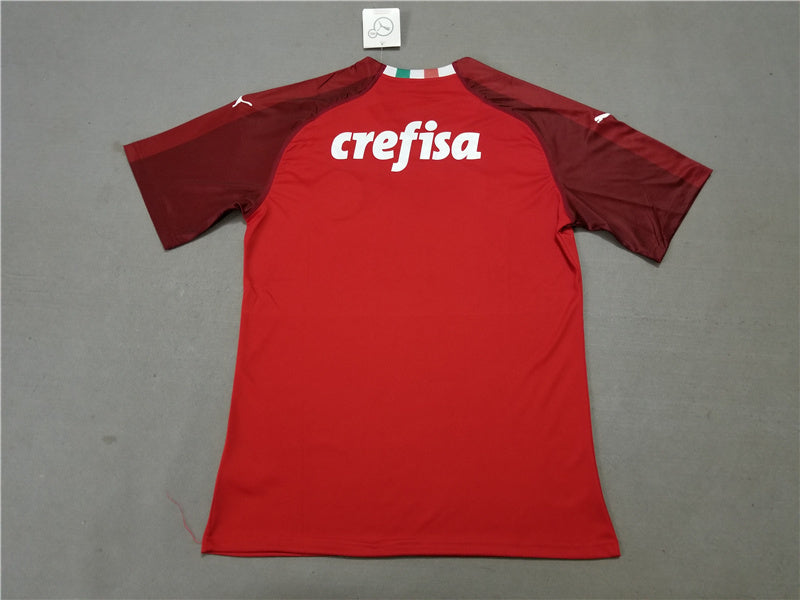 Palmeiras red goalkeeper served soccer jersey 19-20 season Style 1