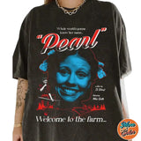 Pearl Horror Movie Inspired Shirts, Cotton Unisex T-Shirt, Crew Neck, Size S- 3XL, Menswear Top, Womenswear Top Underwear Streetwearstyle{n002}2