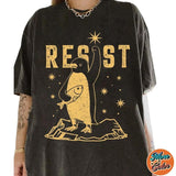 Penguins Against Tariffs RESIST Subtle FDT Shirt, Cotton Unisex T-Shirt, Crew Neck, Size S- 4XL, Menswear Top, Womenswear Top Underwear Streetwear