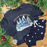 Personalised Christmas Family Polar Express Sweatshirt Star PJ's, Christmas Matching Sweater, Matching Christmas Pyjamas