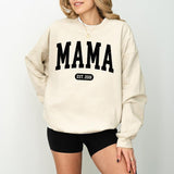 Personalize Mom Gift For Mothers Sweatshirt, Mother's Day Gift, Mama Sweatshirt, Mom Shirt, Mom Life Shirt, Mom Hoodie, New Mom Shirt