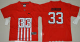 Pete Johnson 33 Elite Red Youth