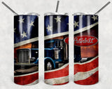 Peterbilt 20oz Stainless steel Tumbler