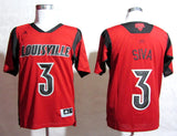Peyton Siva #3 Red Big East Logo