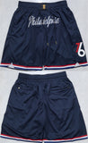 Philadelphia 76ers Navy Shorts