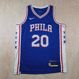 Philadelphia 76ers #20 McCain Hot Press 76 20 Blue s-xxl Style 2