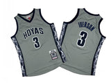 Philadelphia 76ers #3 Allen Iverson Iverson 3 # 95-96 Season Gray NCAA Jersey Style 2