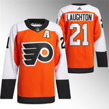 Philadelphia Flyers #21 Scott Laughton 202324 Orange