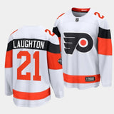 Philadelphia Flyers #21 Scott Laughton 2024 NHL Stadium Series Jersey – White