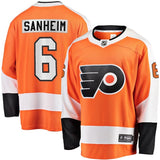 Philadelphia Flyers #6 Travis Sanheim Premier Breakaway Player Jersey - Orange