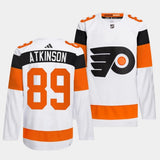 Philadelphia Flyers #89 Cam Atkinson 2024 NHL Stadium Series White Jersey