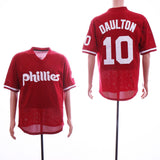 Philadelphia Phillies #10 Darren Daulton Phillies 10 Gray BP Edition