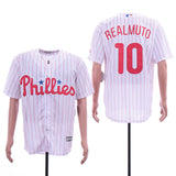 Philadelphia Phillies #10 Darren Daulton Phillies 10 White Fan